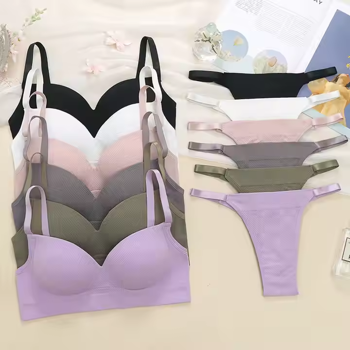 Combo Of 6 Bra & panties Sets imported